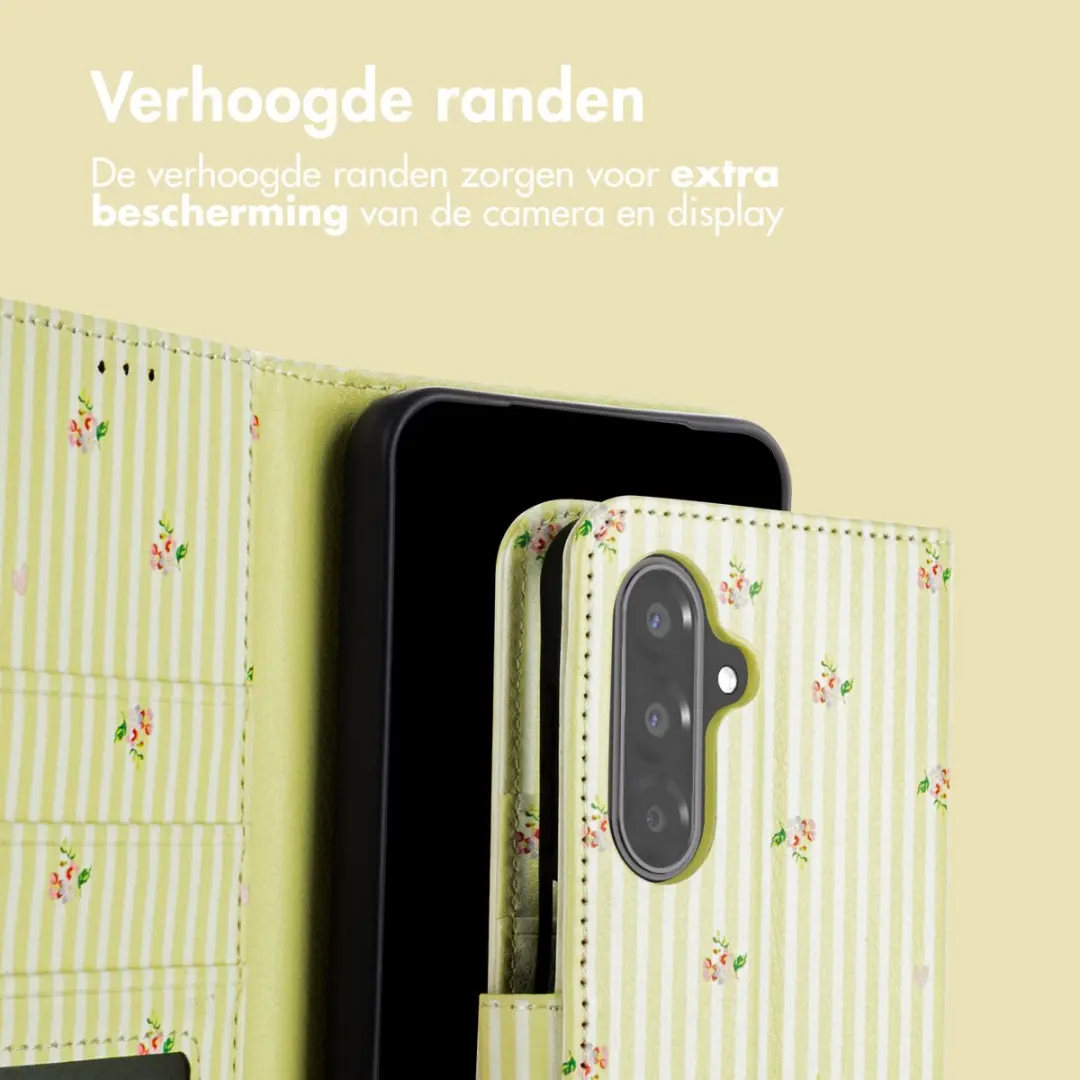 Imoshion Hoesje Samsung Galaxy A17 - Garden Stripes - 3 Pasjes