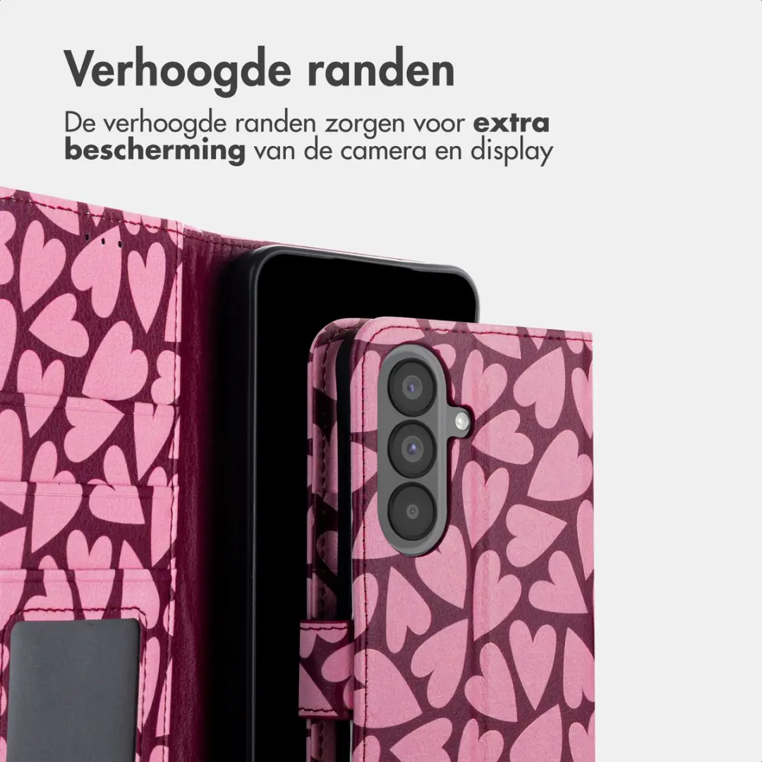 Imoshion Galaxy A37 Hoesje - 3 Pasjes - Hearty Blush - afbeelding 6 van 6