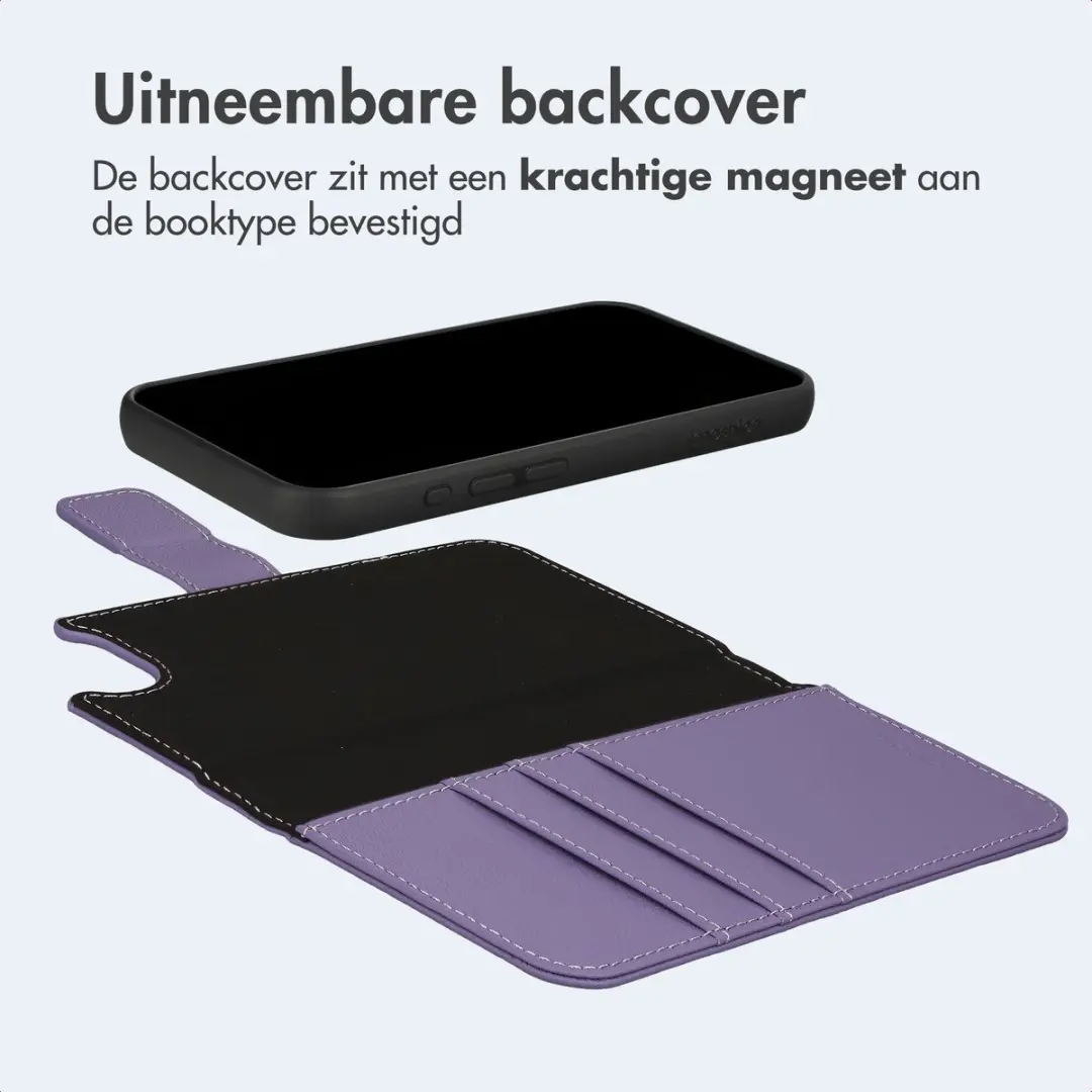 Imoshion iPhone 17e/16e Hoesje 2-in-1 Bookcase - Paars