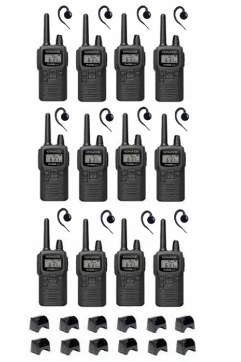 Kenwood PKT-300 ProTalk XLS PMR446 - 12 Stuks - Zwart - afbeelding 6 van 6
