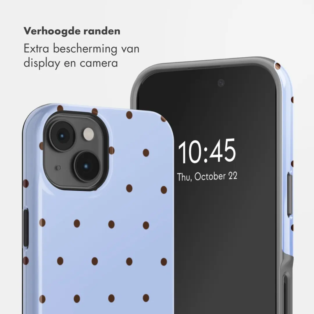 Selencia Hoesje iPhone 14 - Lichtblauw MagSafe