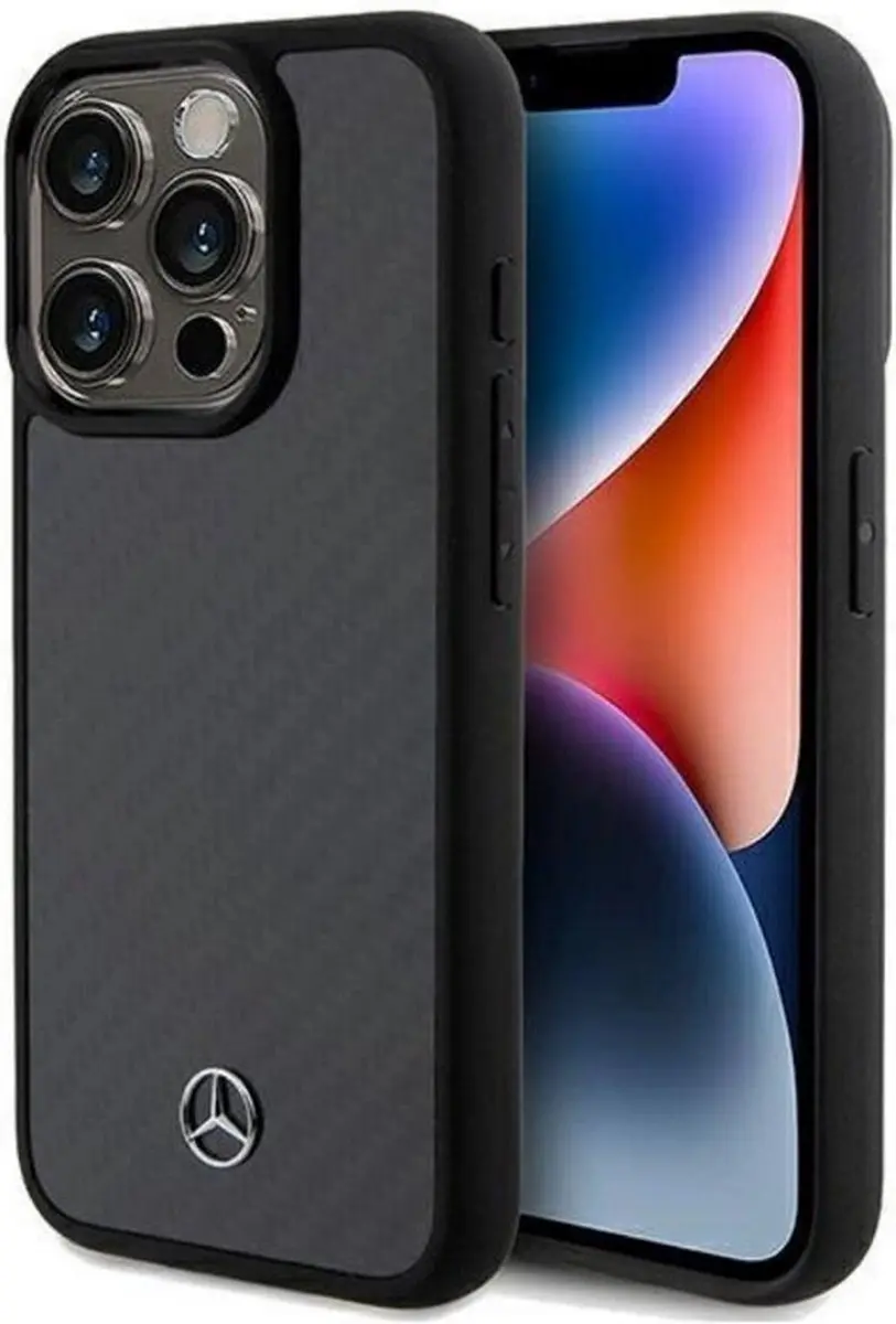 Mercedes-Benz Carbon Back Case iPhone 15 Pro Max