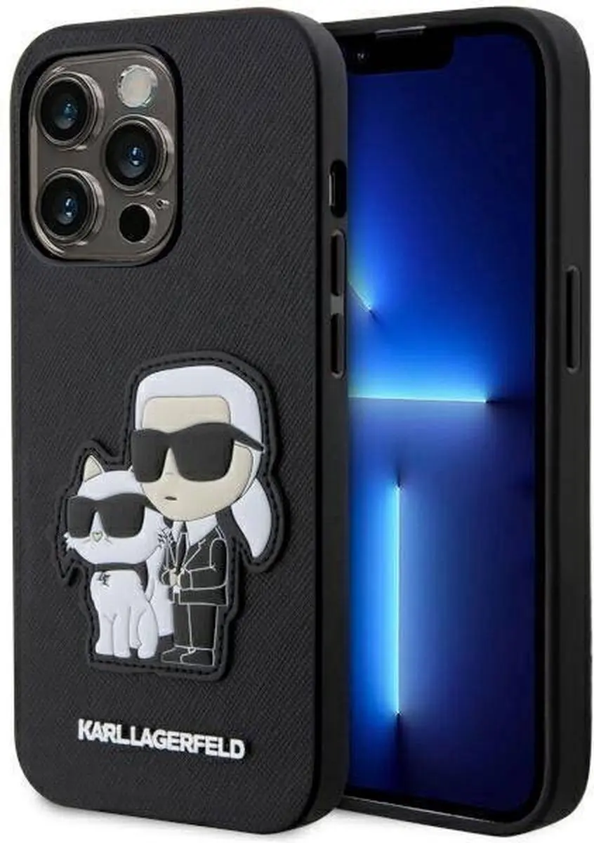 Karl Lagerfeld KLHCP14XSANKCPK iPhone 14 Pro Max Hoes