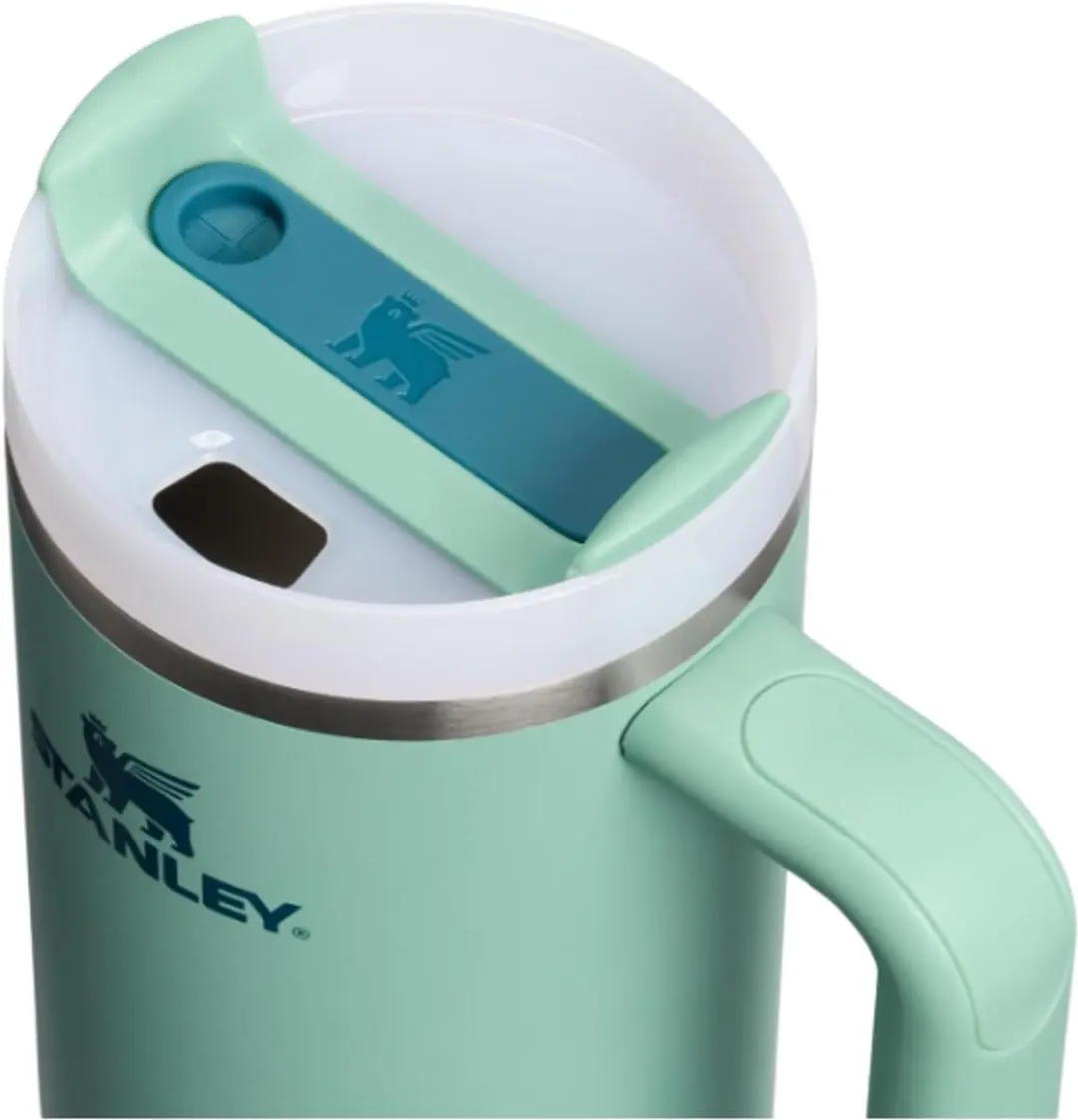 Stanley Quencher H2.0 Flowstate Tumbler 0.89L - Spring Green - afbeelding 4 van 4