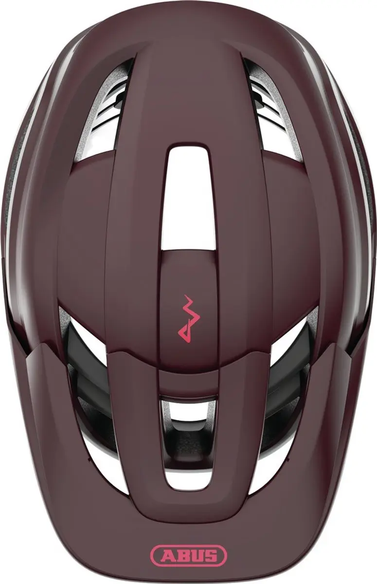 ABUS MTB Helm Cliffhanger 67240 M - Wildberry Red