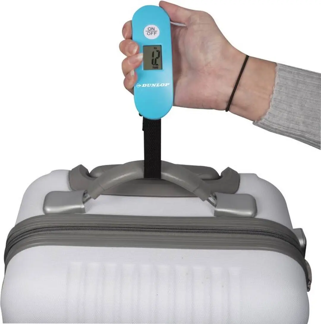 Dunlop Premium Travel Digitale Bagageweegschaal 40KG - Paars
