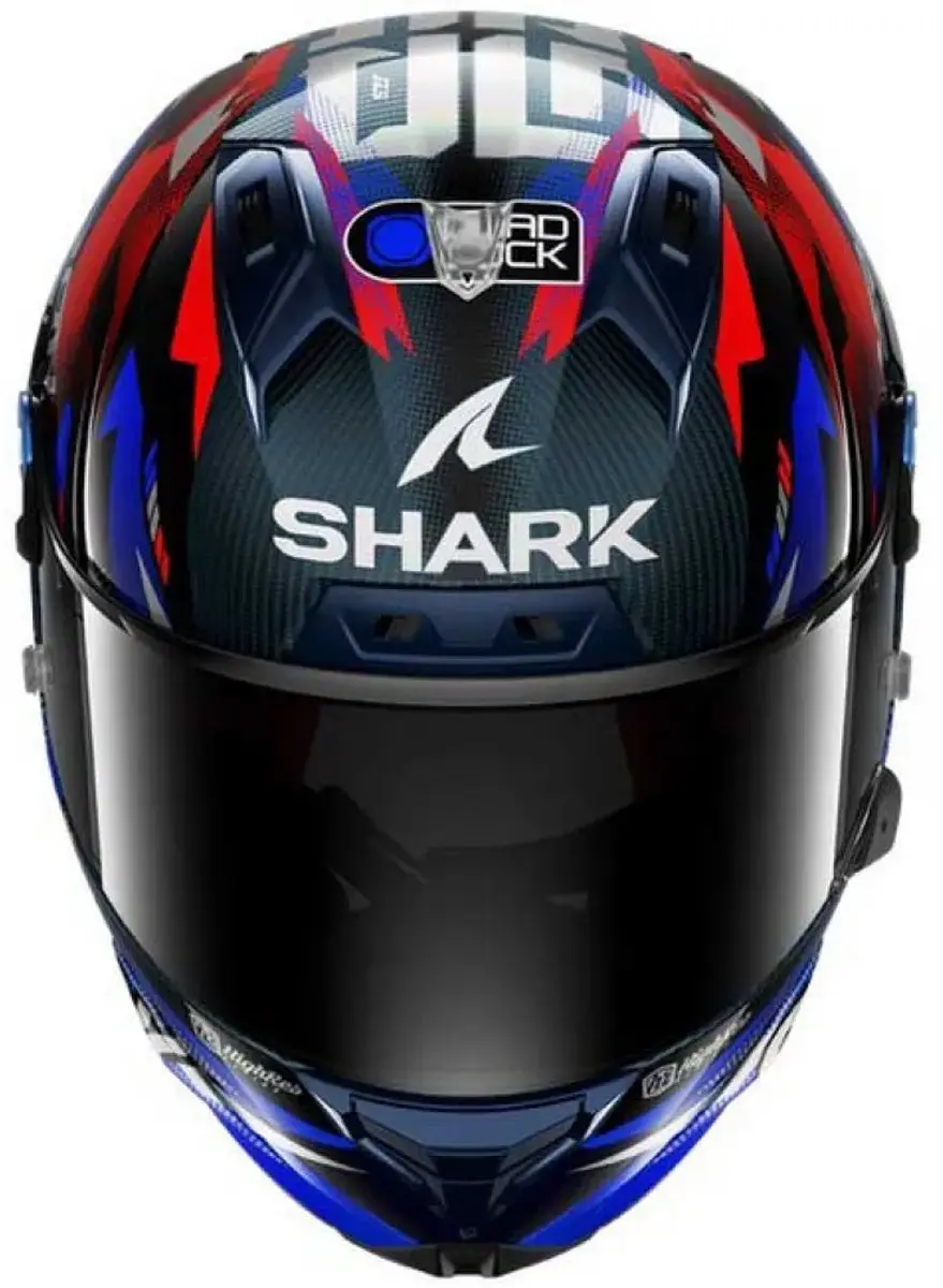 Shark Aeron-GP Fim Racing #1 Zarco Victory 2025 Helm - XL - Blauw