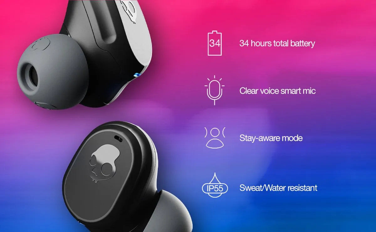 Skullcandy MOD S2FYW-P740 True Wireless Oortjes - Zwart