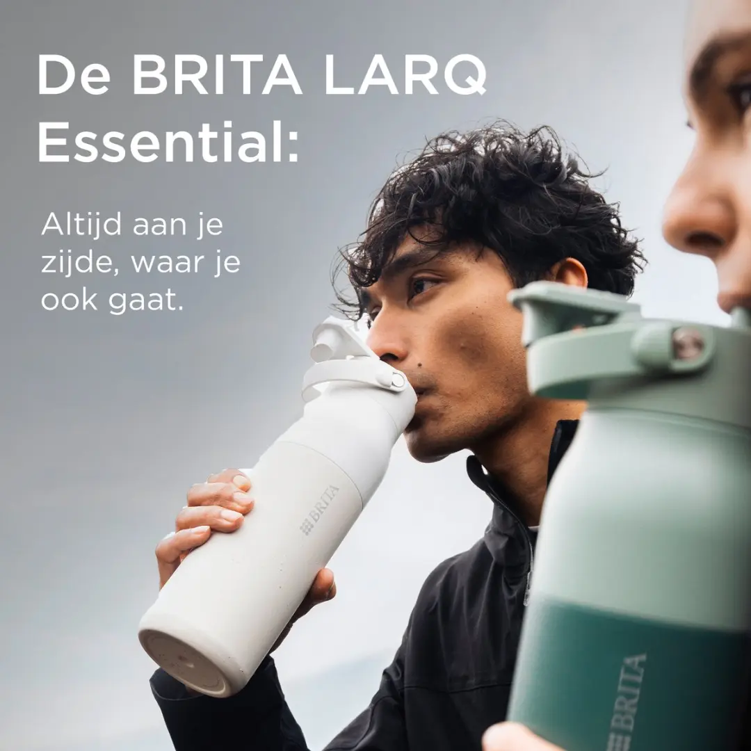 BRITA LARQ Essential 1057889 Drinkfles - 680ml - Beige