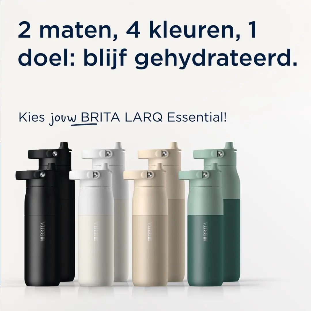 BRITA LARQ Essential 1057889 Drinkfles - 680ml - Beige