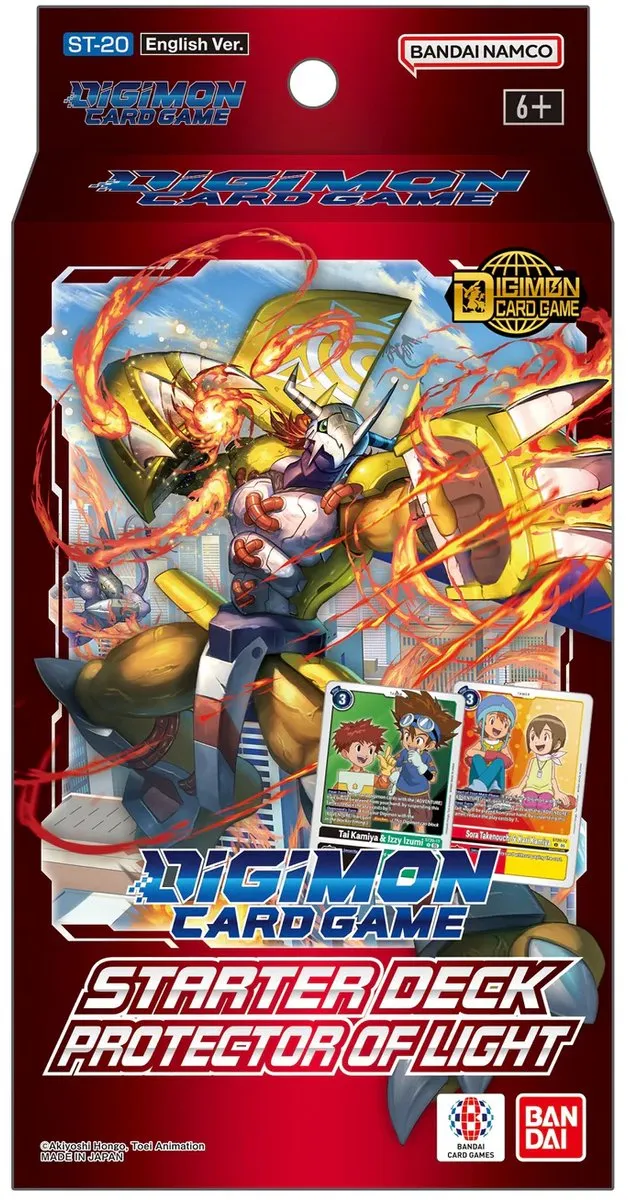 Konami Digimon ST20 Protector of Light Starter Deck