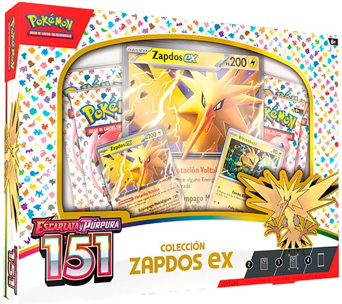 Pokémon Scarlet & Violet 151 Zapdos EX Collection
