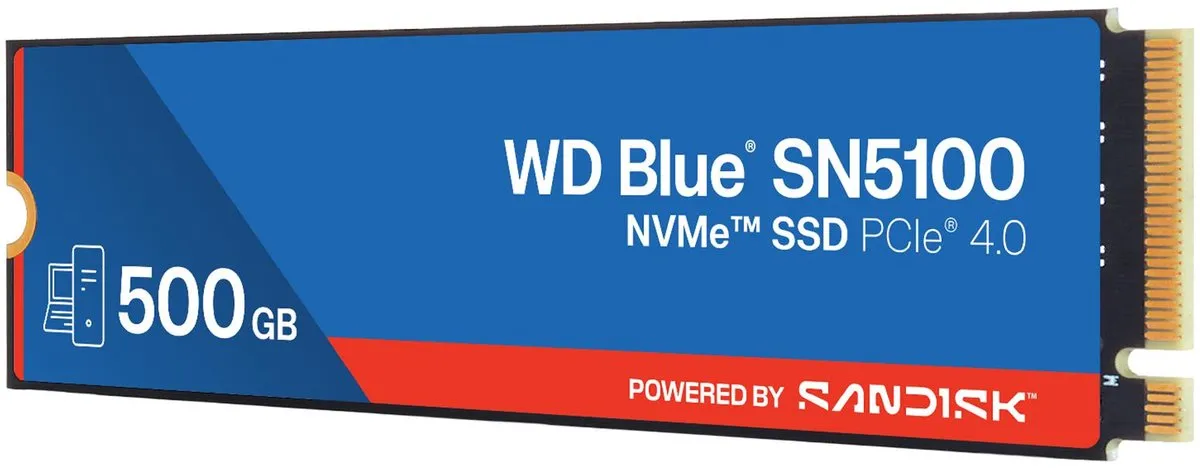 Western Digital WD Blue SN5100 WDS500G5B0E-00CPE0 M.2 SSD - 500GB