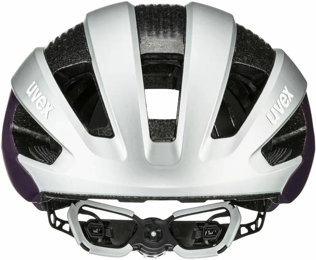 Uvex Rise CC WE Fietshelm - 52-56cm - Silver/Plum