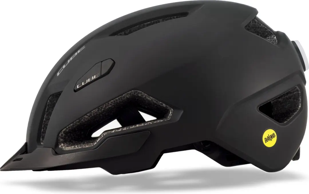 Cube Evoy Hybrid Fietshelm - MIPS - 13 Ventilatiegaten - 57-62cm - Zwart