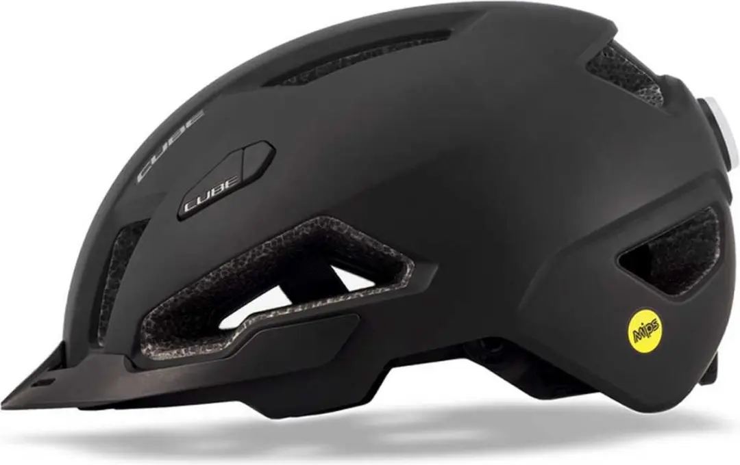 Cube Evoy Hybrid Fietshelm - MIPS - 13 Ventilatiegaten - 57-62cm - Zwart