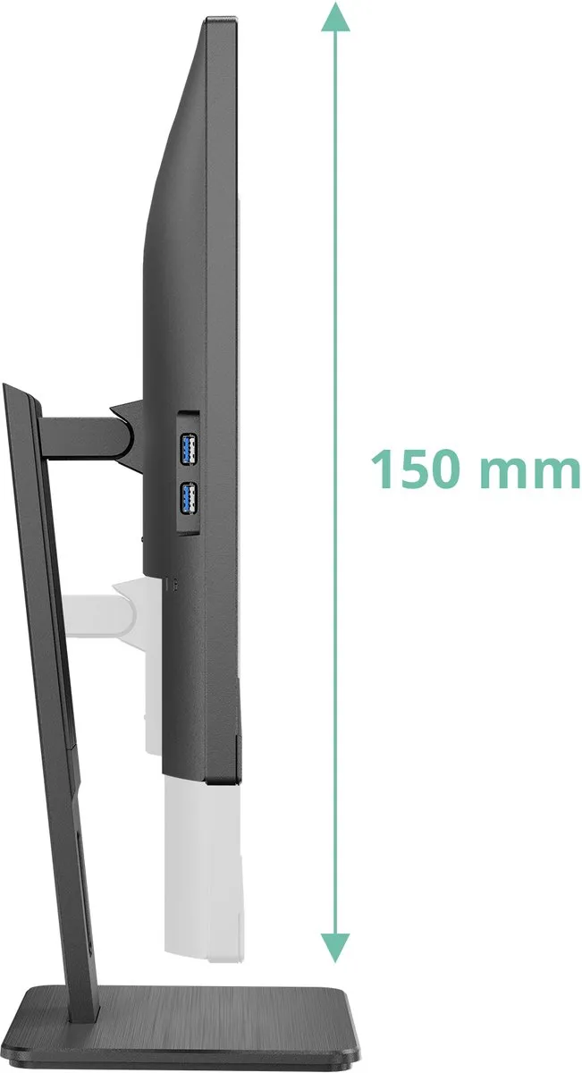 AOC Q27P3CW Monitor 27" IPS - 65W USB-C - afbeelding 6 van 6