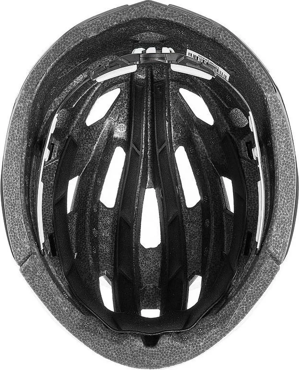 Uvex Race 7 Fietshelm - 51-55cm - Wit/Zwart
