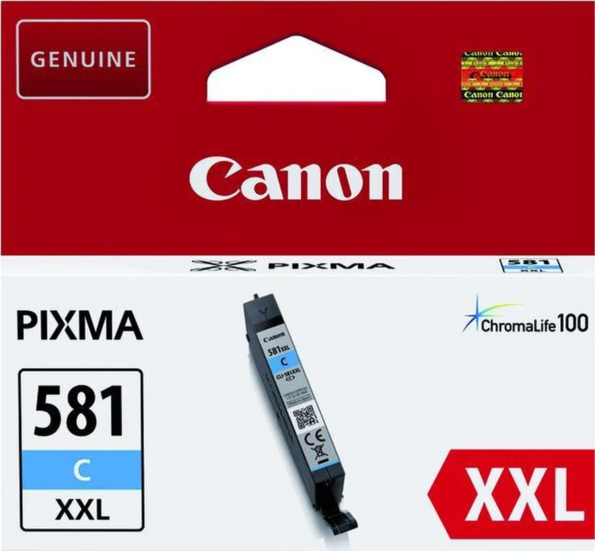 Canon CLI-581C XXL Inktcartridge Cyaan 117ml