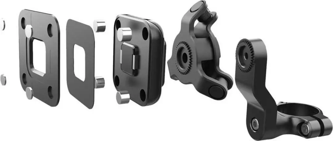 Celly Magn 17 Smartphonehouder & Hoesje - 6.9" - Transparant Zwart