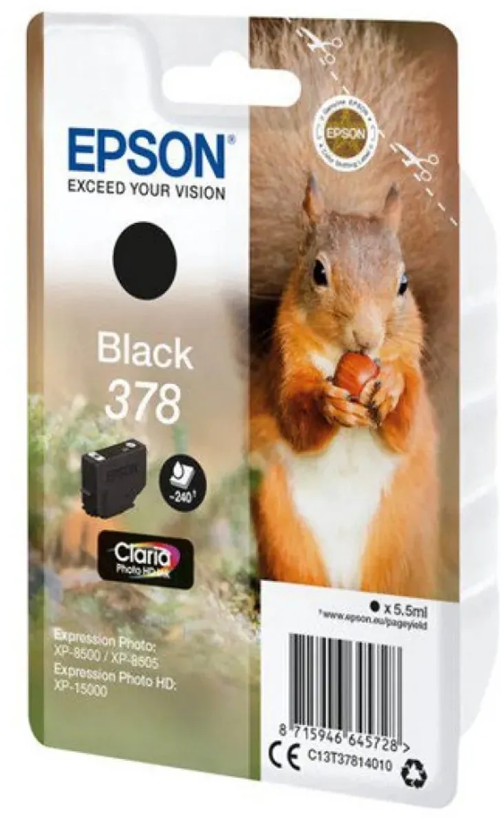 Epson C13T37814010 Inktcartridge - Zwart