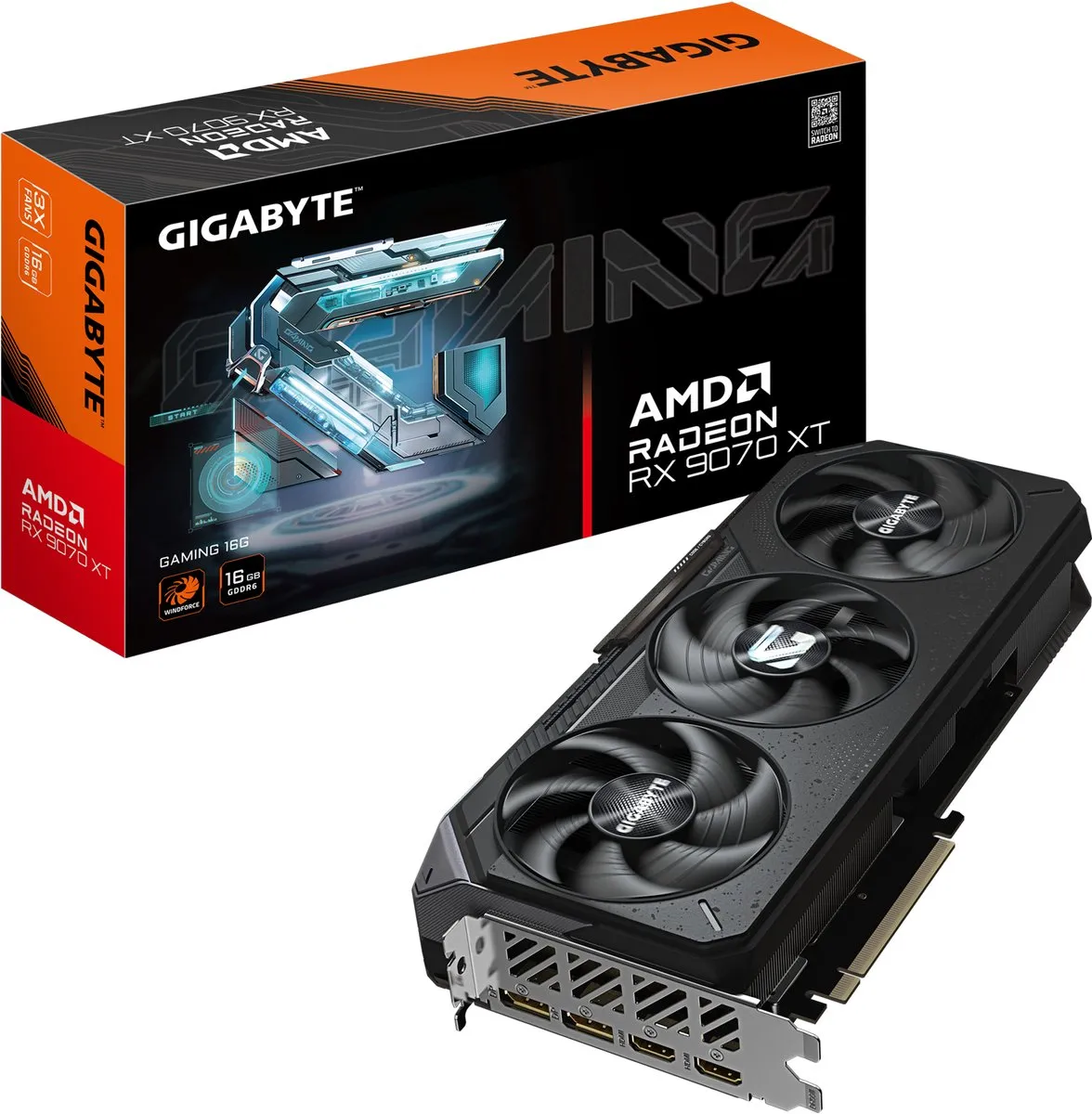 Gigabyte Radeon RX 9070 XT GAMING GV-R9070XTGAMING-16GD