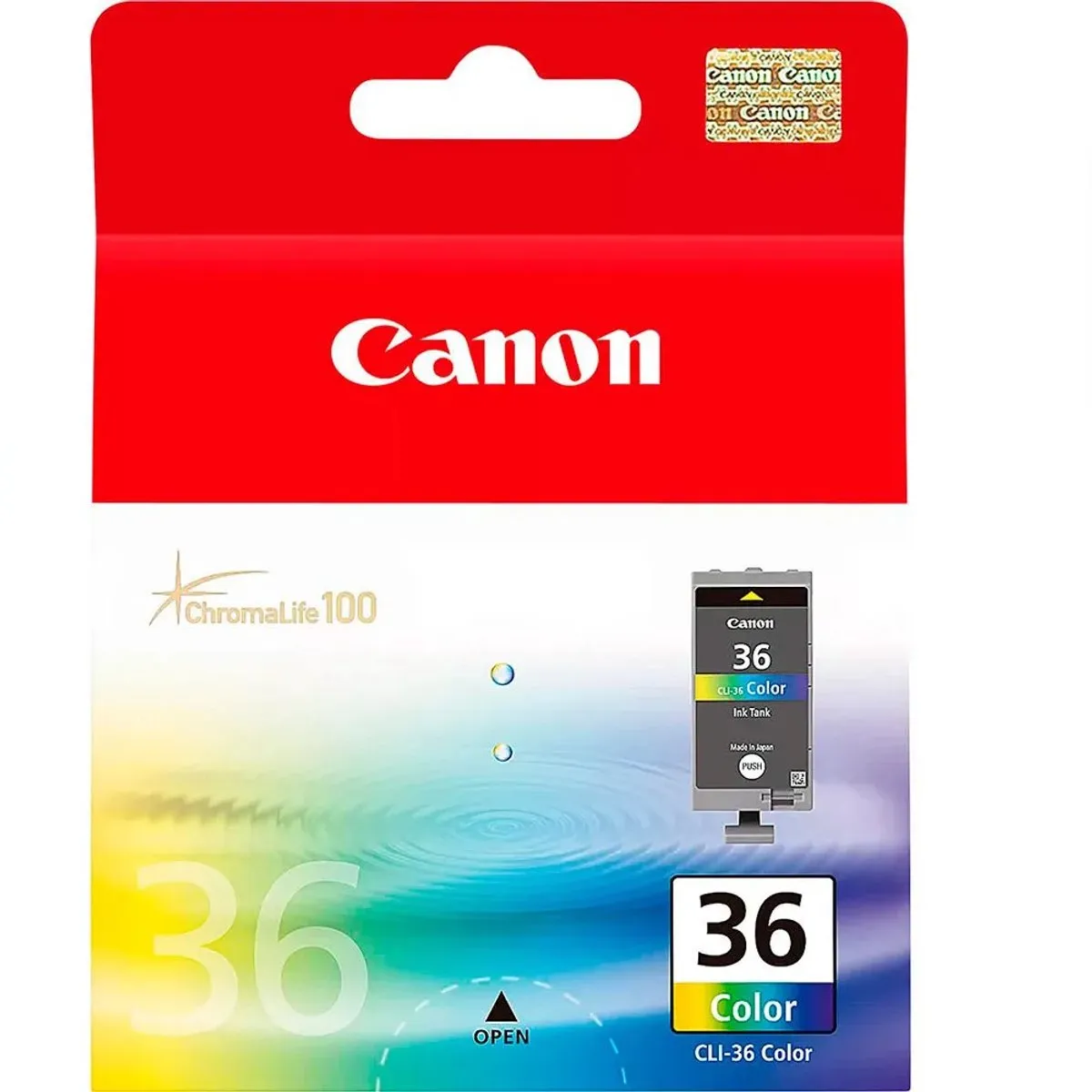 Canon CLI-36 Inktcartridge - Cyaan/Magenta/Geel - 12ml