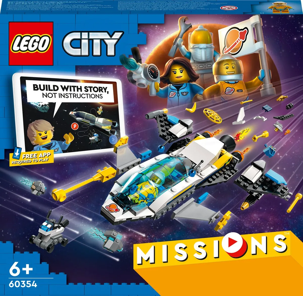 LEGO City Ruimteschip Missies Mars 60354