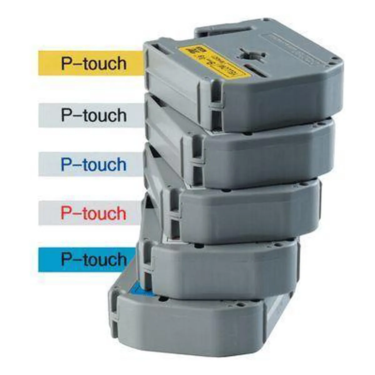Brother M-K621 Labeltape Geel/Zwart 9mm 8m - afbeelding 6 van 6