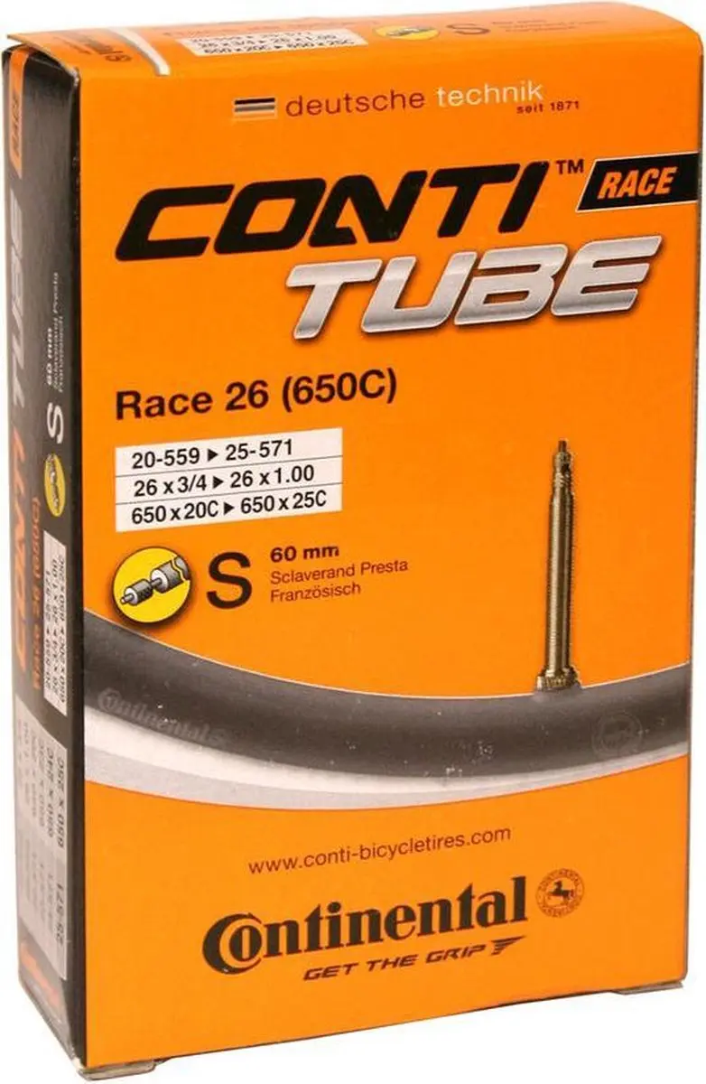 Continental Snake Race Binnenband 26" 20-559 - Zwart