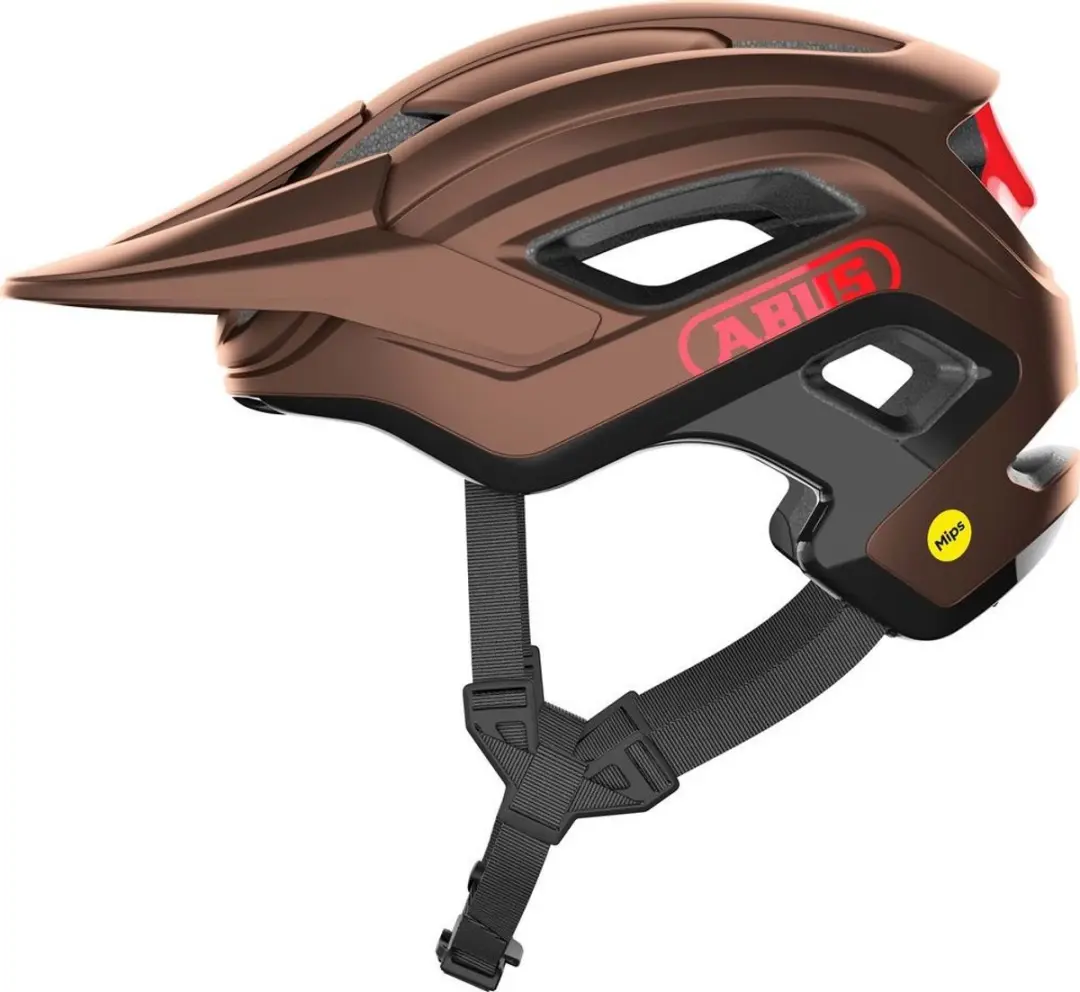 ABUS Cliffhanger MIPS Helm S - 51-55cm - Metallic Copper