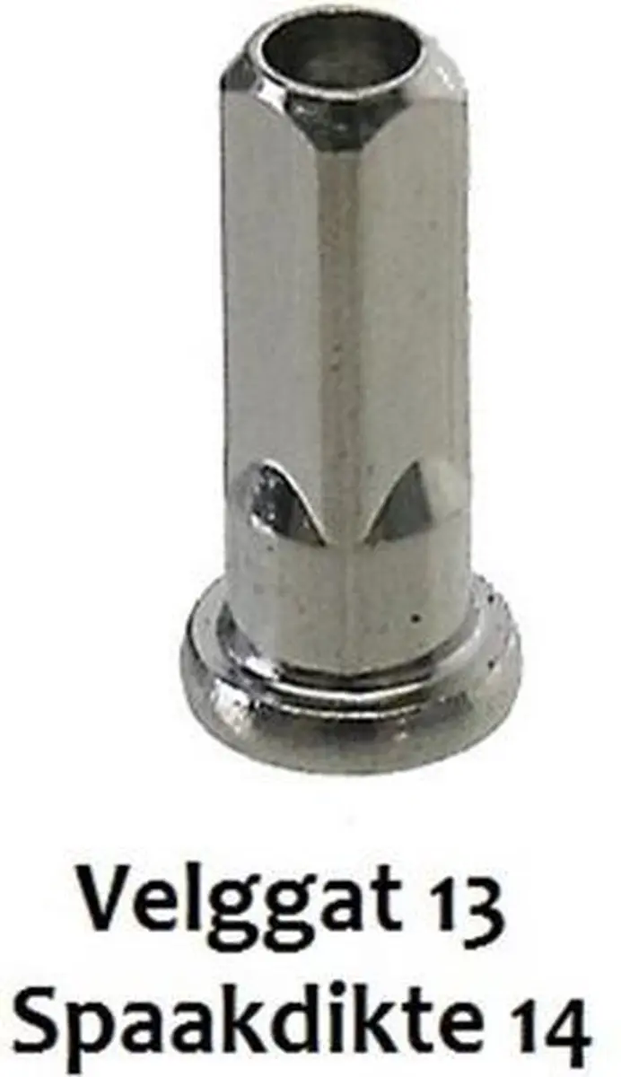 Alpina 5l3e Spaaknippel 14g Aluminium 14mm - 144 Stuks