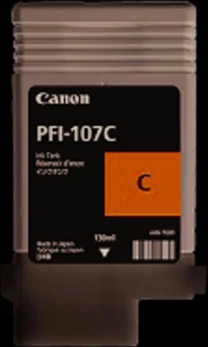 Canon PFI-107C Cyaan Inktcartridge - 130ml