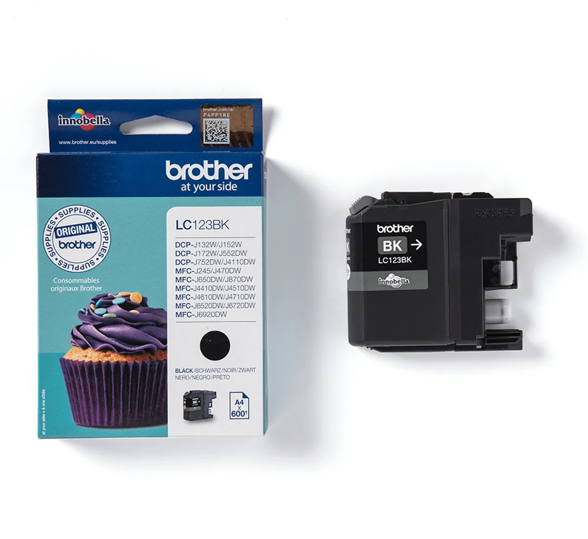 Brother LC-123BK Inktcartridge - Zwart