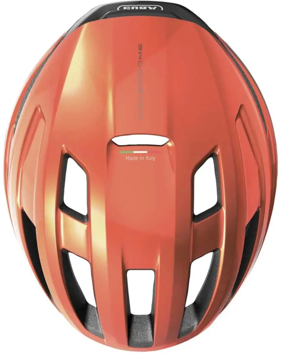 ABUS Powerdome Fietshelm - L - 19 Ventilatieopeningen - Orange - afbeelding 6 van 6