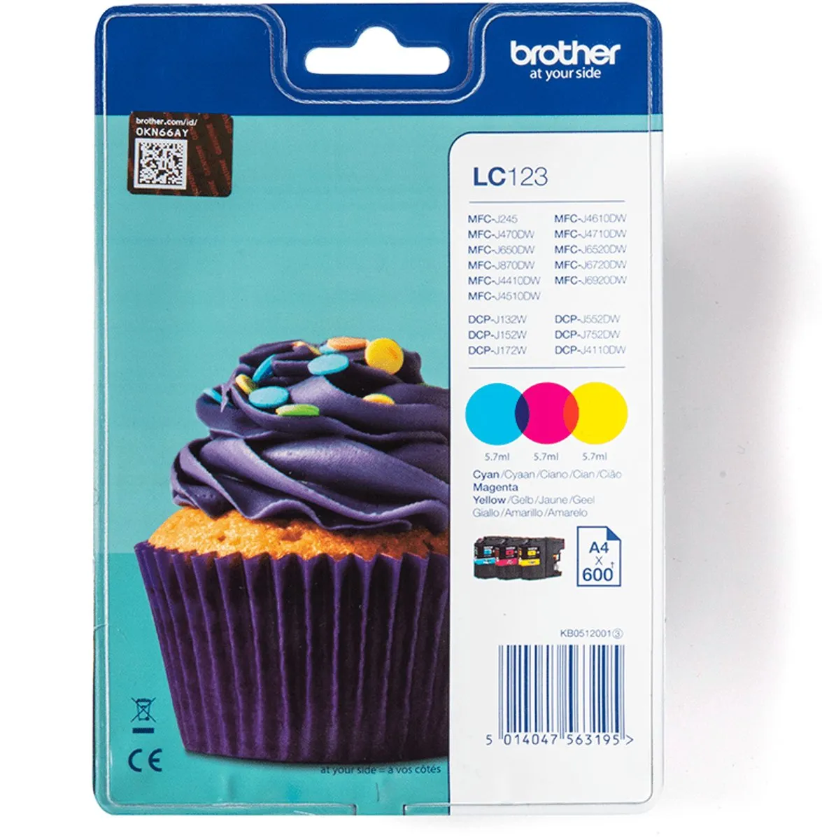 Brother LC-123 Inktcartridge