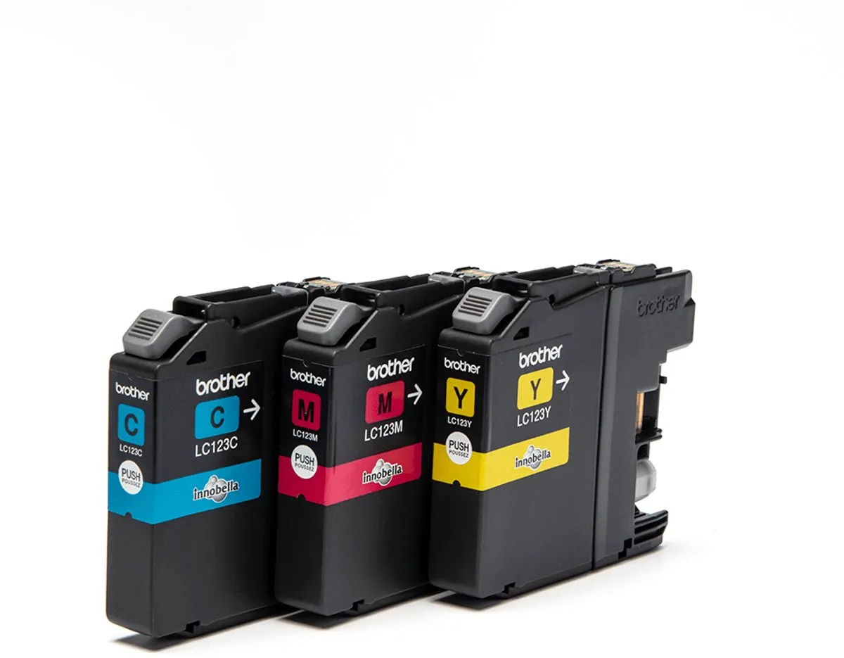 Brother LC-123 Inktcartridge - Geel/Magenta/Cyaan - 5.7ml