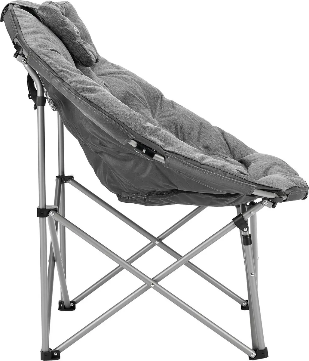 Outwell Kentucky Lake Campingstoel - 120 kg - Grey