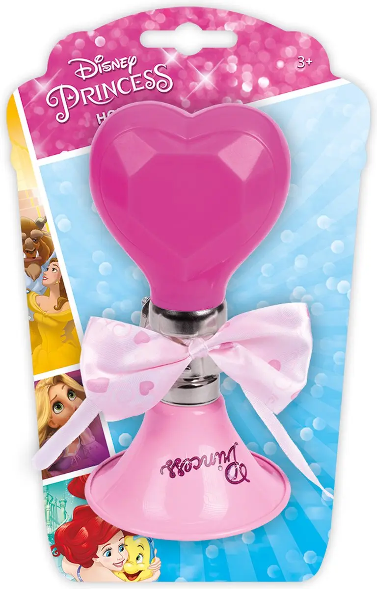 Disney Princess Fietstoeter 6,5cm - Roze