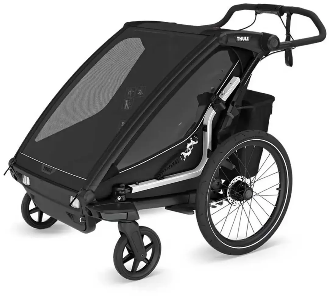 Thule Chariot Sport 2 Fietskar - Max 44 kg - Zwart - afbeelding 4 van 4