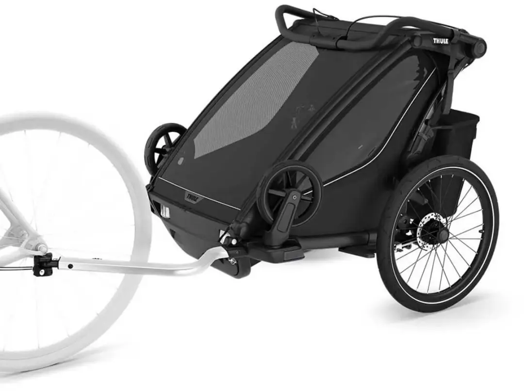 Thule Chariot Sport 2 Fietskar - Max 44 kg - Zwart - afbeelding 2 van 4