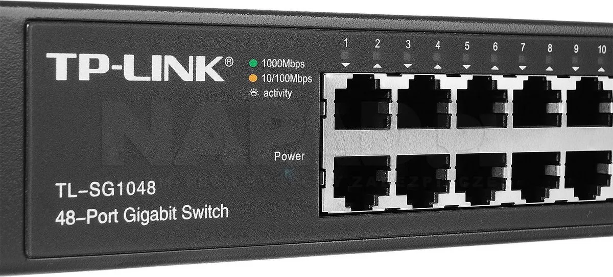 TP-Link TL-SG1048 48-Poort Switch - 96 Gbps - afbeelding 6 van 6