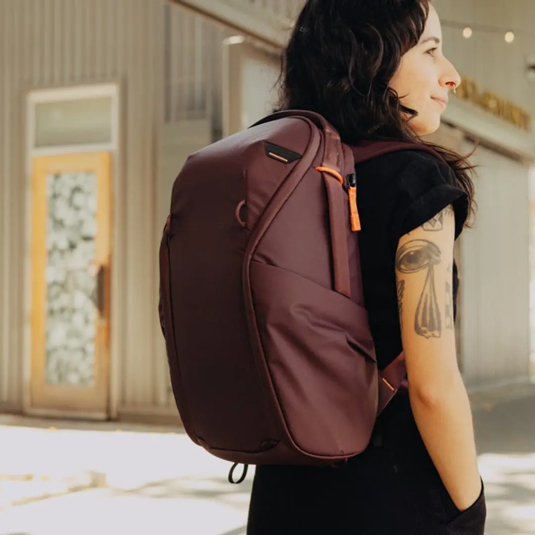 Peak Design Everyday Backpack Zip 15L - Rood - afbeelding 6 van 6