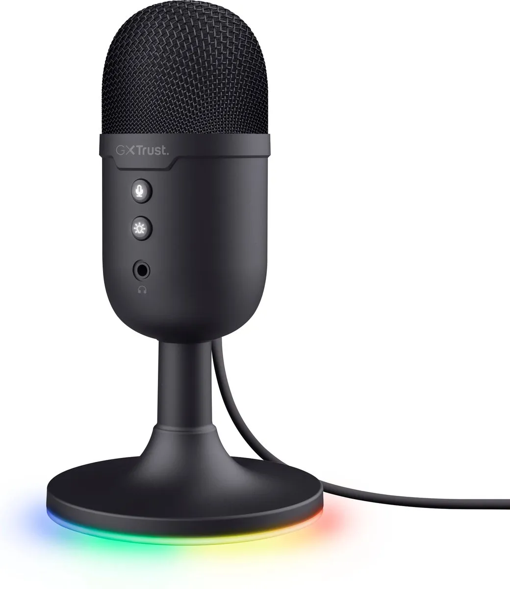 Trust GXT 234 Yunix USB Microfoon - RGB - Zwart