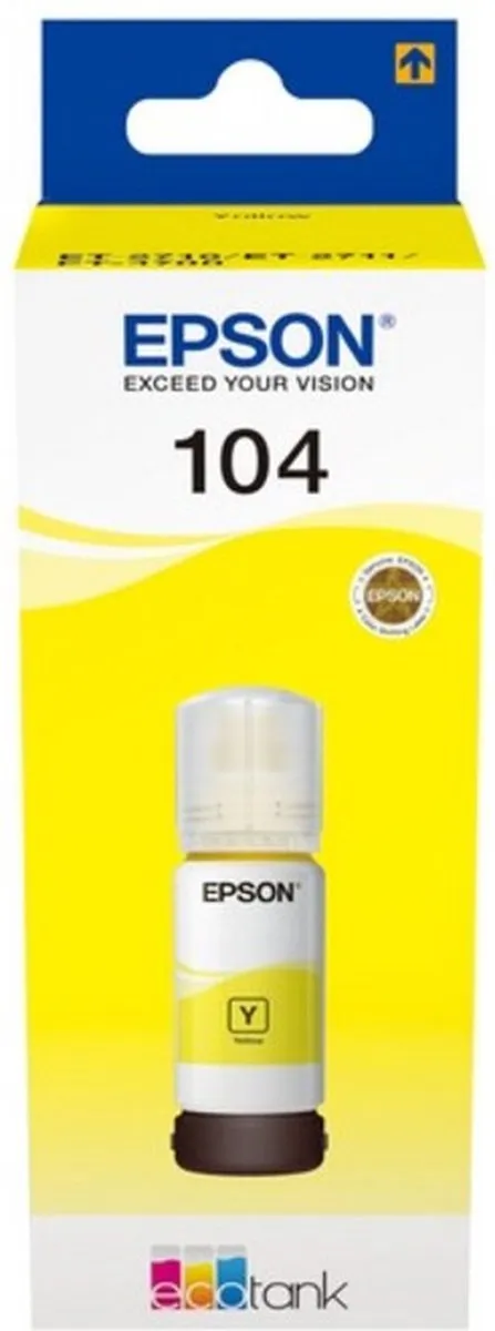 Epson EcoTank C13T00P140 Inktfles - 65ml - Zwart
