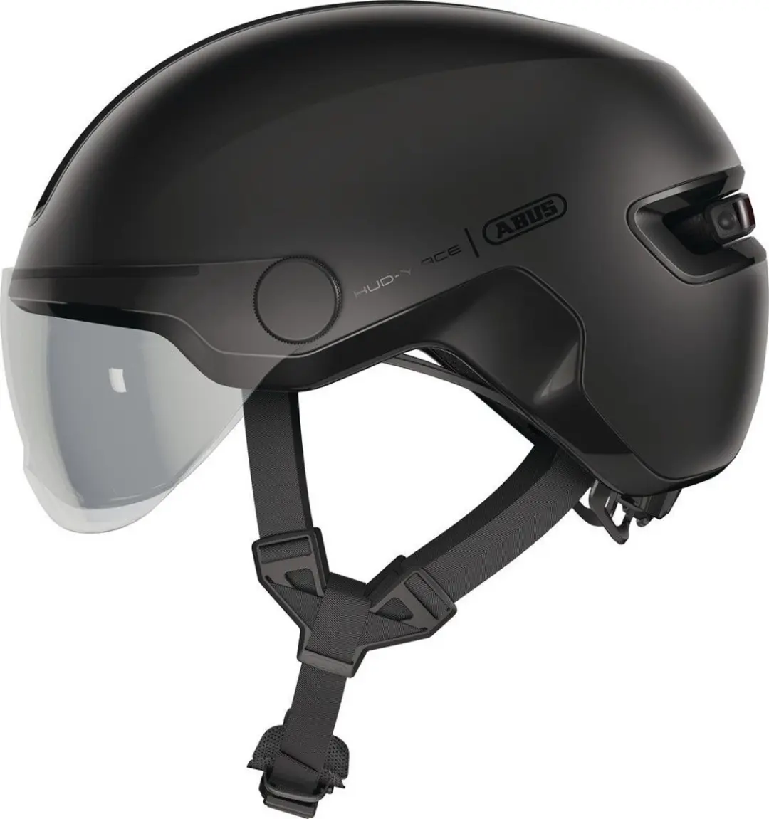 ABUS Hud-Y Ace Fietshelm - M 54-58cm - Zwart