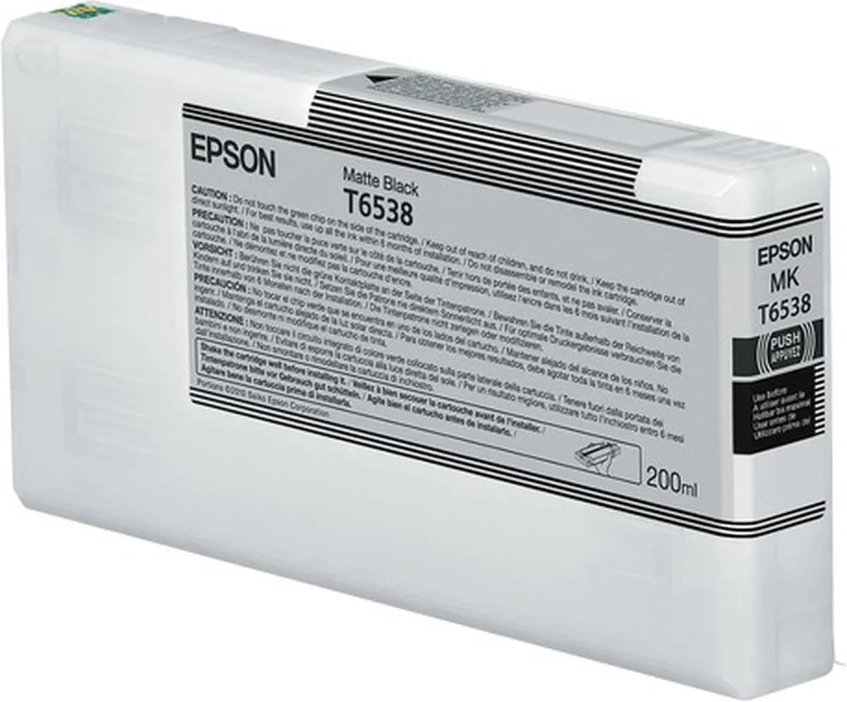 Epson C13T65380N Mat Zwart Inktcartridge XL