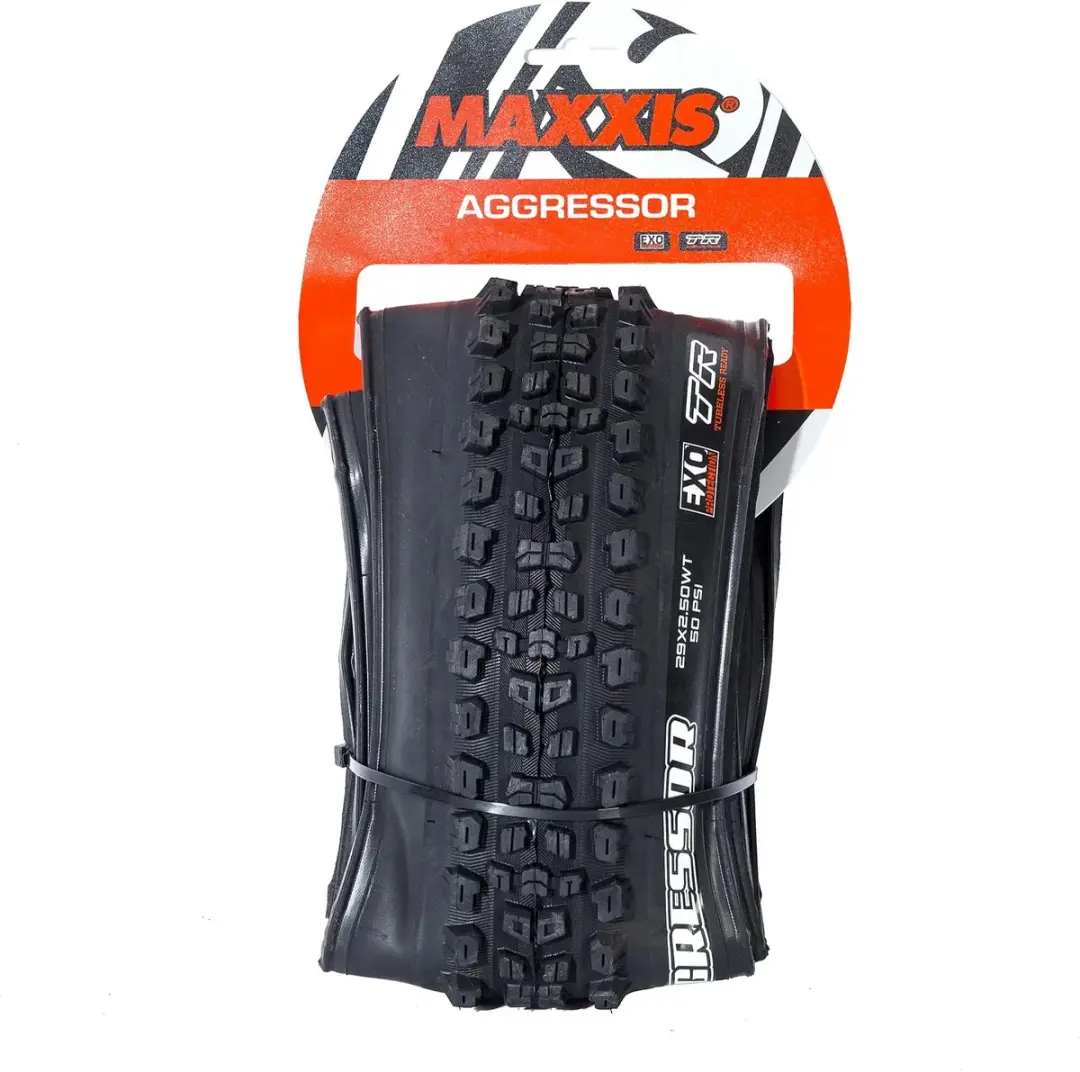 Maxxis Aggressor MTB Band 29x2.30 EXO Tubeless Ready - Zwart
