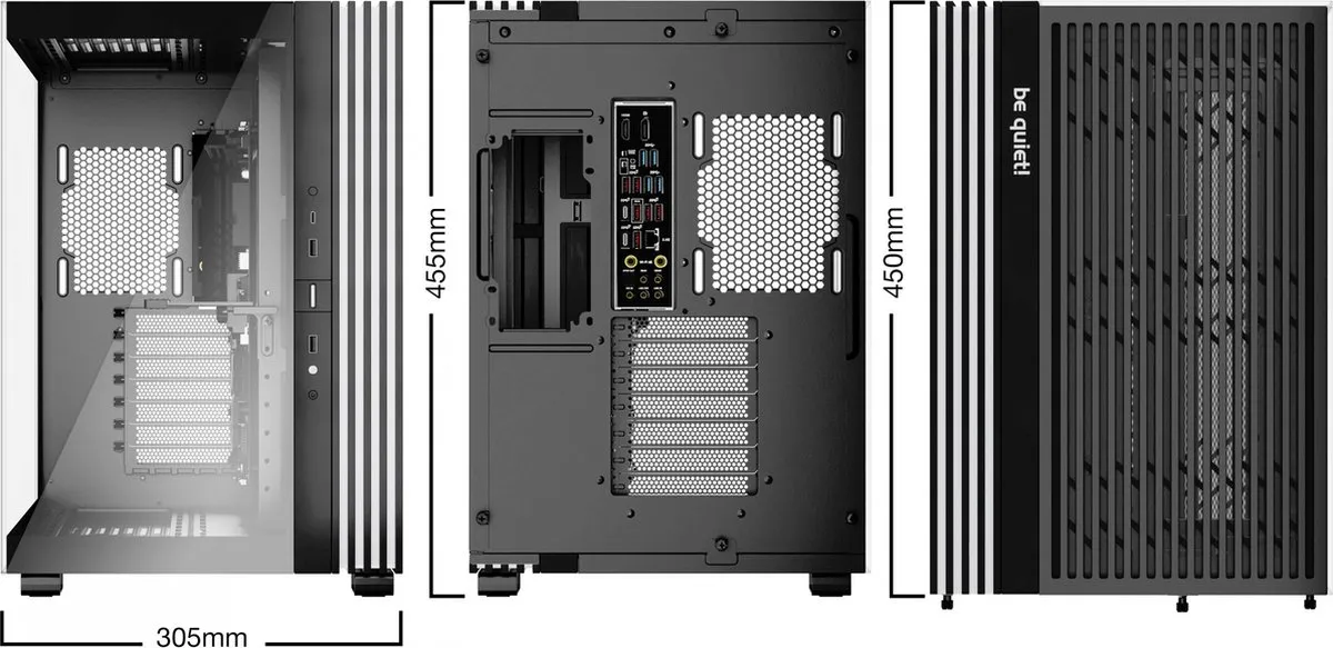 be quiet! LIGHT BASE 600 DX - Zwart