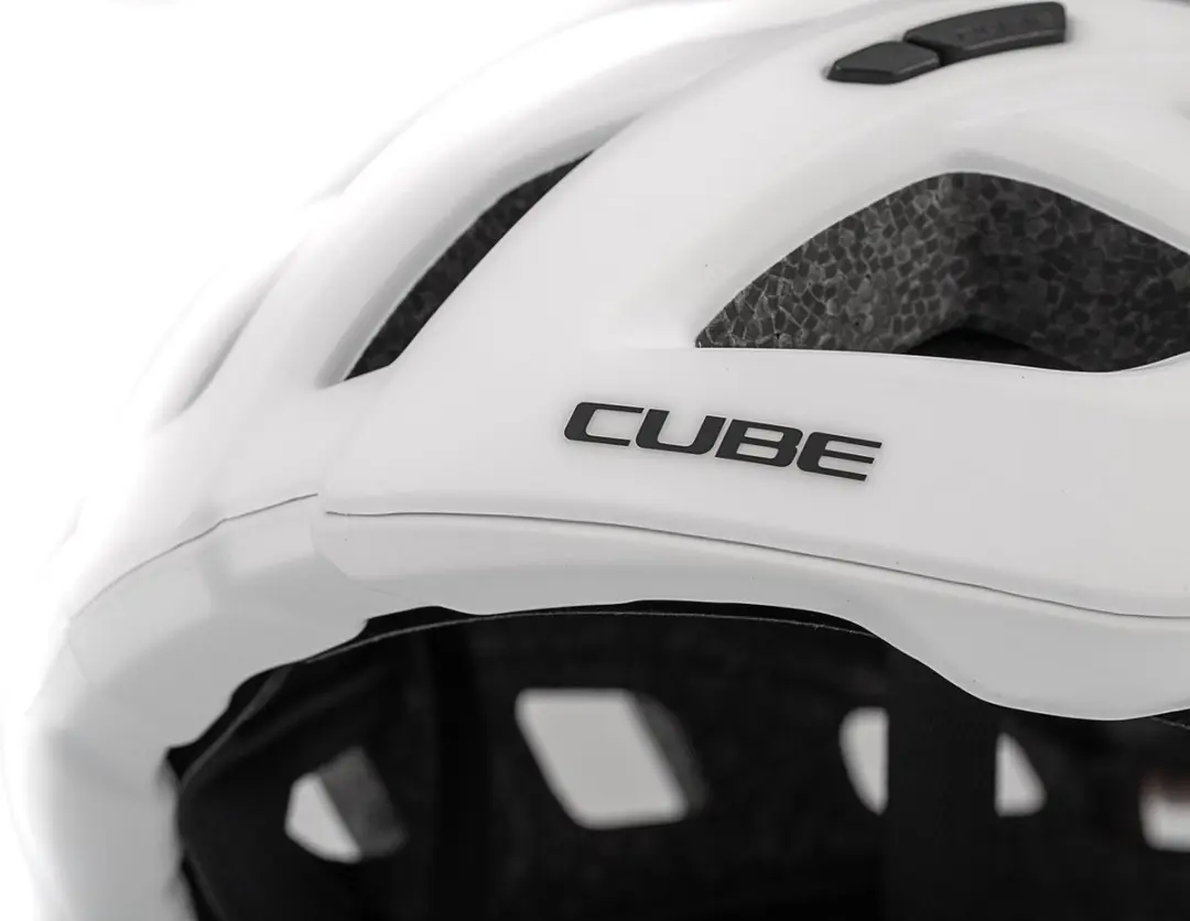 Cube Road Race Helm - 24 Ventilatiegaten - 53-57cm - Wit